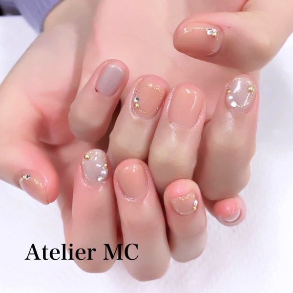 🍂『ベージュ』で大人っぽく🍂 トレンドデザイン🍂