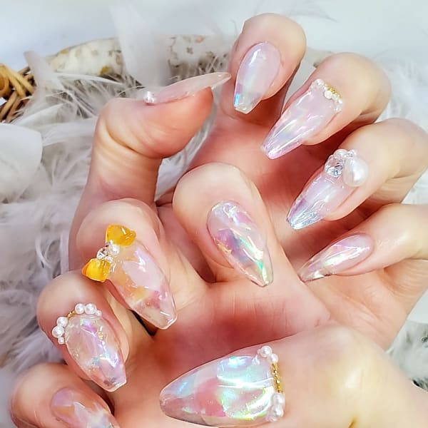 うるうる 氷ネイル♪