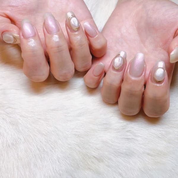 オレンジネイル パール Nail Salon Muu ムー のネイルデザイン ネイル まつげサロンを予約するなら楽天ビューティ オレンジネイル パール Nail Salon Muu ムー のネイルデザイン ネイル まつげサロンを予約するなら楽天ビューティ