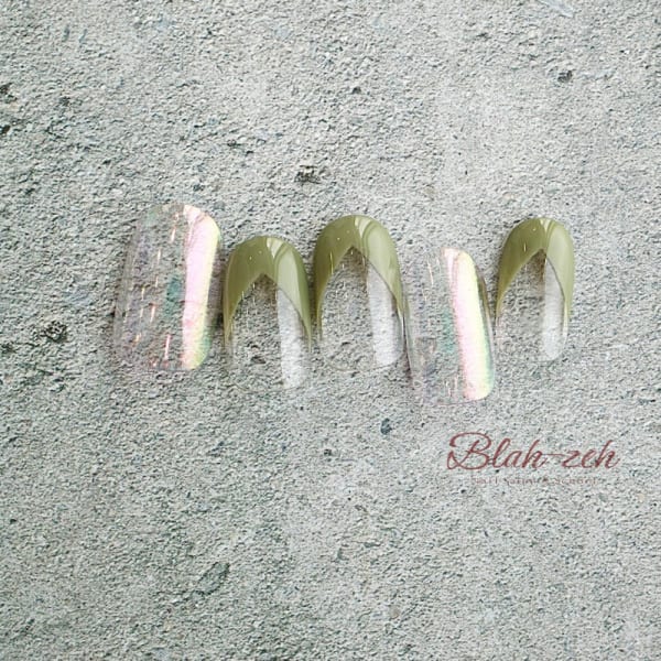 フレンチ×オーロラミラー