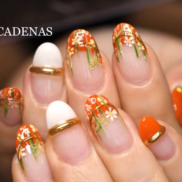 フラワーネイル