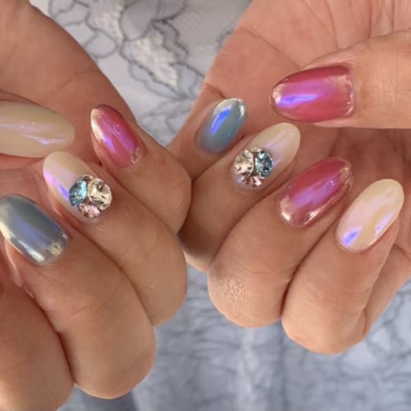 オーロラネイル