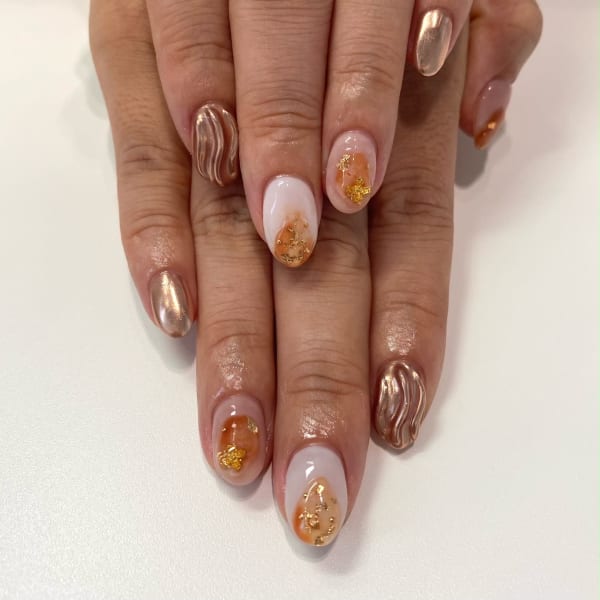 〈ジェル〉ニュアンスネイル