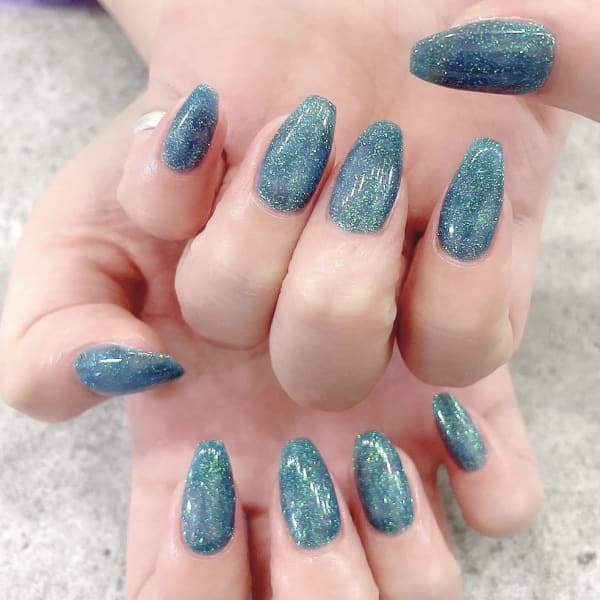 ジェルスカ長さ出しワンカラー