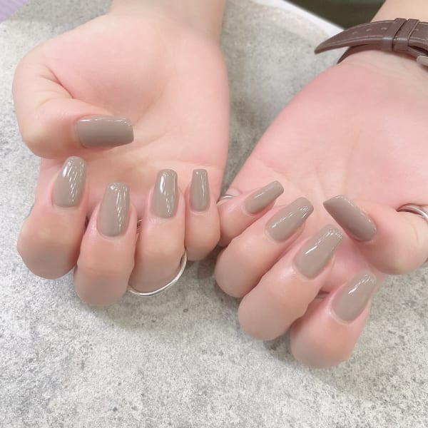 長さだしワンカラー