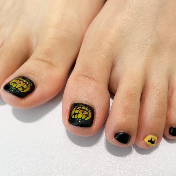 〈シェラック〉ハロウィンネイル