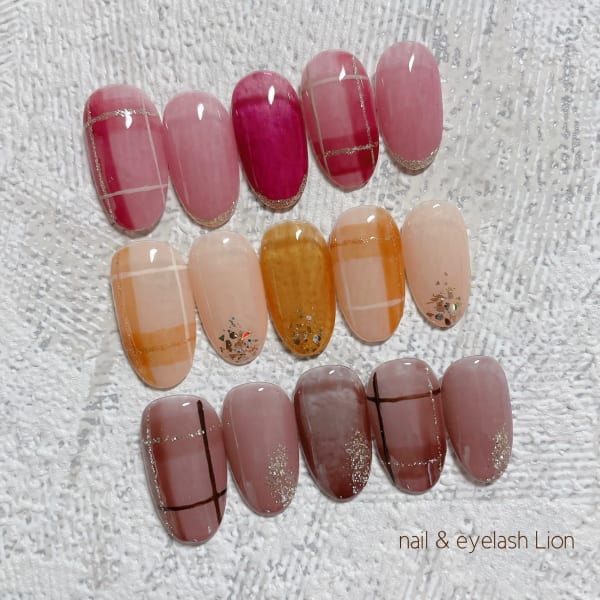 チェック柄デザイン