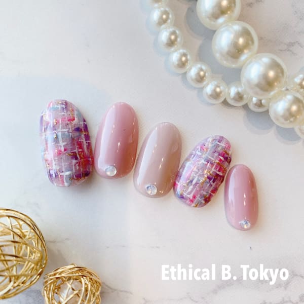 ツイードネイル