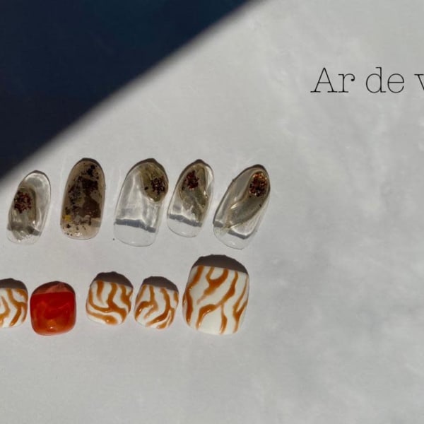 【ハンド定額ネイル】¥6050