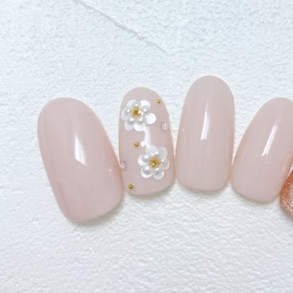 ホロフラワーネイル|Nail  Manicia