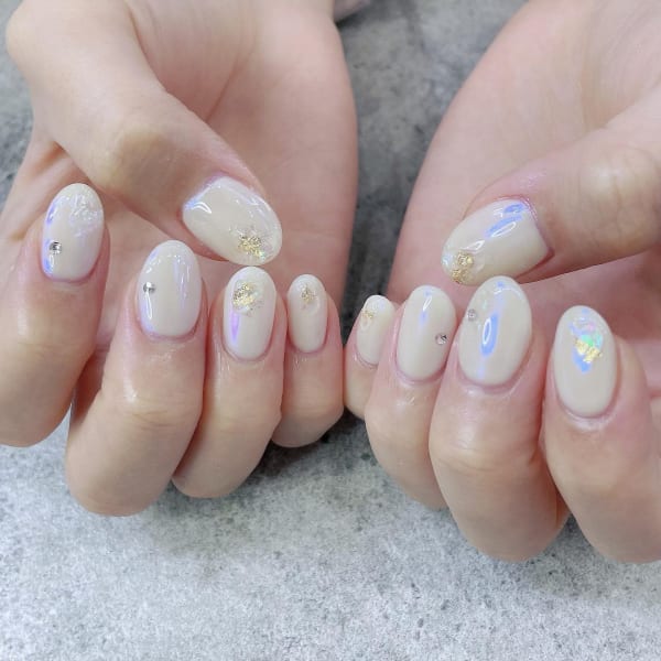 ぷっくりオーロラネイル|prize Iris池袋 池袋東口店 【ネイルサロン】