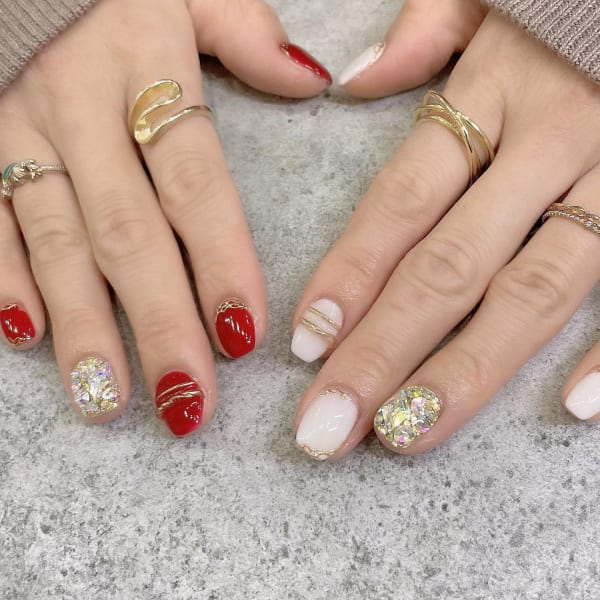 クリスマスネイル|prize Iris池袋 池袋東口店 【ネイルサロン】