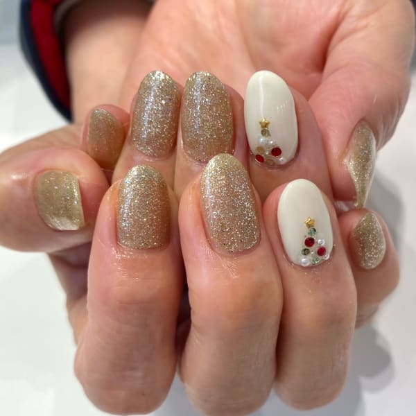 〈シェラック〉シェラック新色☆クリスマスネイル