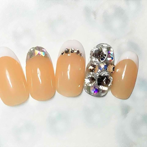 【ブライダル用】ウェディングネイル￥8000