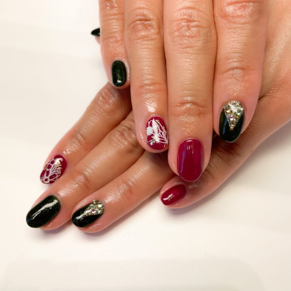 〈シェラック〉12限定選べる1本アート+追加アート