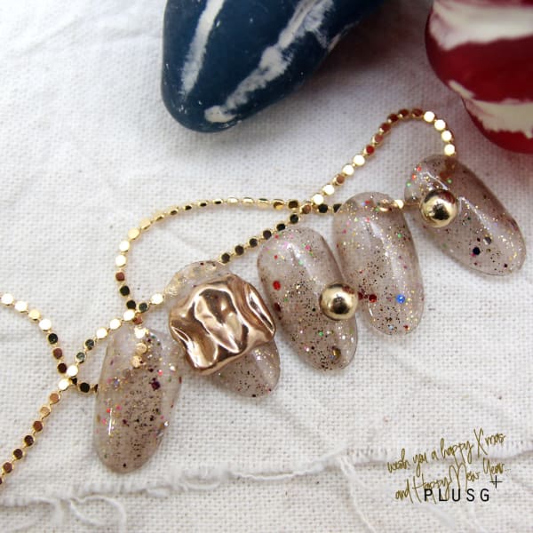 【ご新規様20%off x 3回】大人グリッターネイル