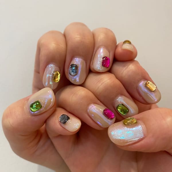 ミラーネイル|mod's hair 西宮店