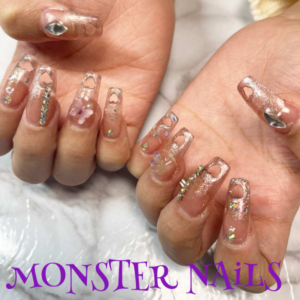 MONSTER NAiLS×ジェル