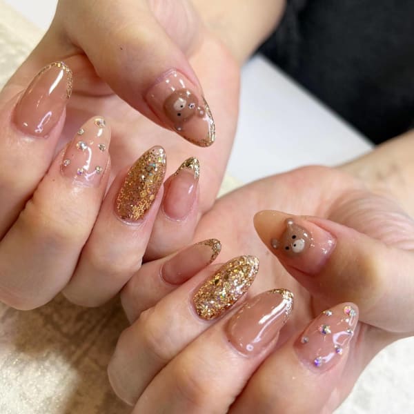 くまちゃんネイル|PNRnail