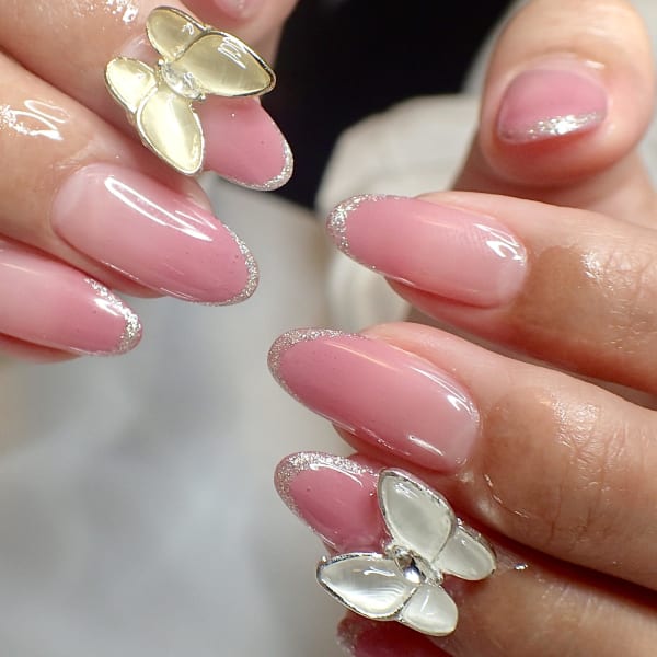 大人気☆蝶々パーツ