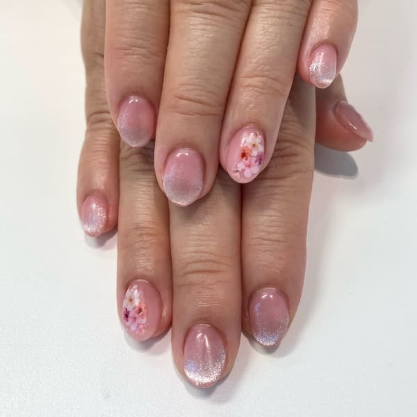 〈ジェル〉桜ネイル🌸
