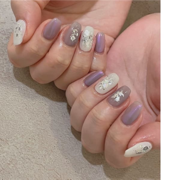 クリスタルシュガーネイル￥４９５０