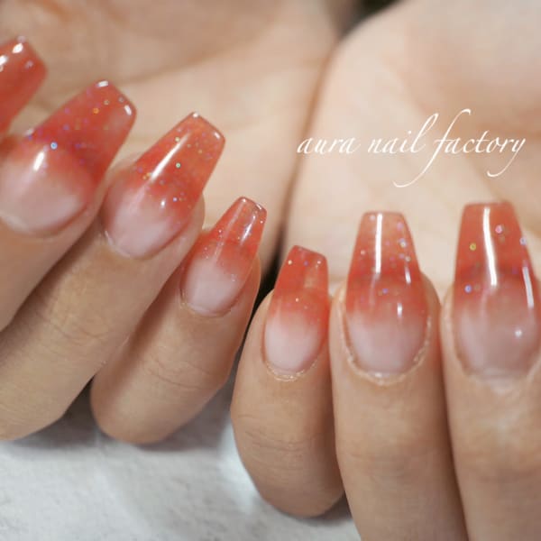 グラデーションスカルプ