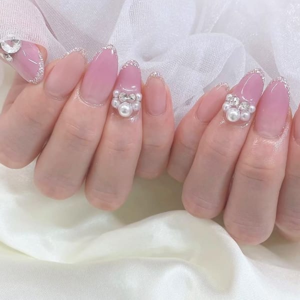 SNSで話題のワンホンネイル★トレンドデザインもAlceaで|Nail&Eyelash Alcea 上野御徒町店