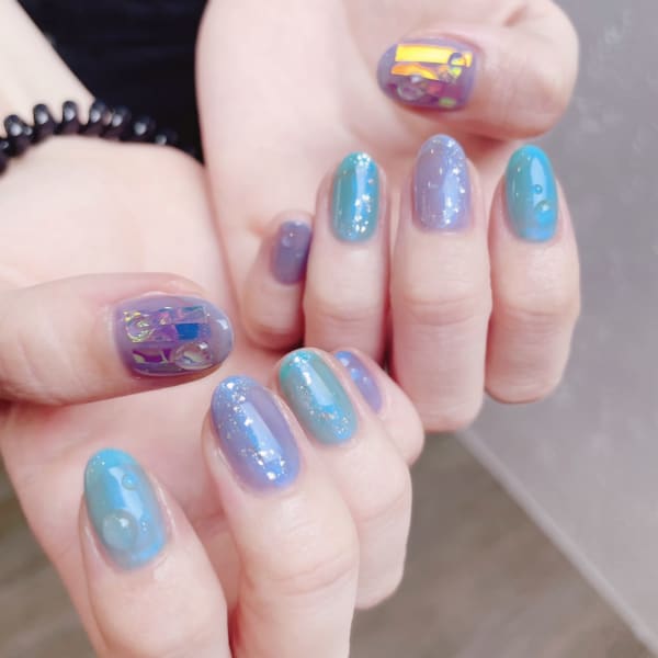 うる艶ニュアンス(池袋／ネイル)|prize Iris池袋 池袋東口店 【ネイルサロン】