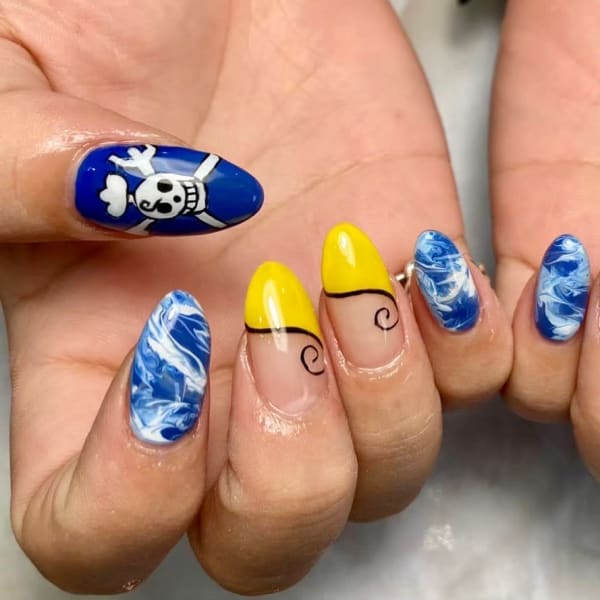 個性派ネイル