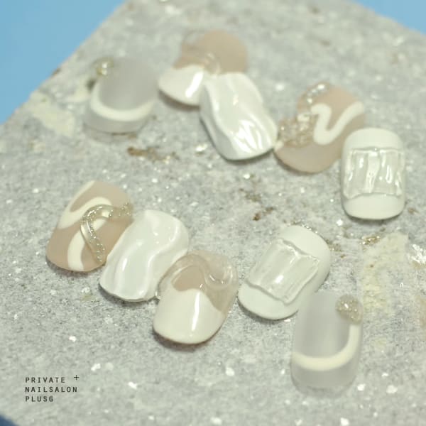 【ご新規様20%off x 3回】マットホワイトワントーン