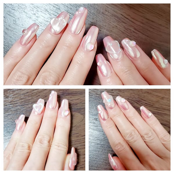 ハートビームネイル