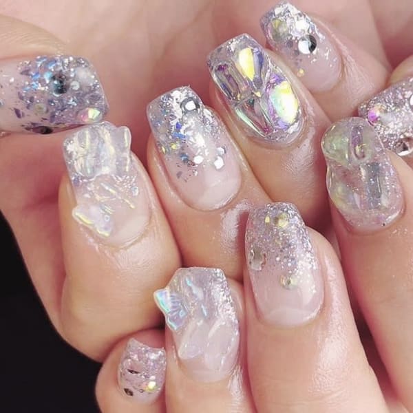 綺麗めピンクグラデーション(池袋/池袋東口/池袋駅前)|prize Iris池袋 池袋東口店 【ネイルサロン】