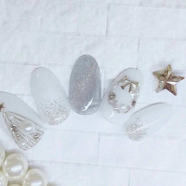 クリスマス マグネット ミラー