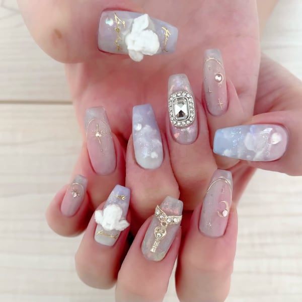 パステルオンブレフレンチ×天使