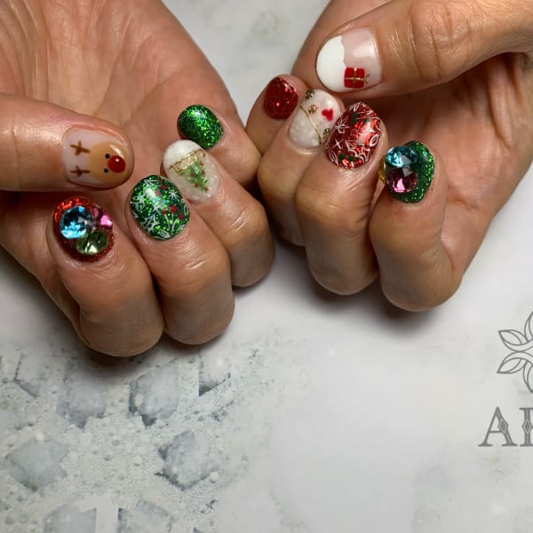 クリスマスネイル|ARS Beauty Salon