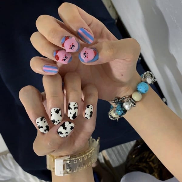 キャラクター 3Dネイル カービィネイル