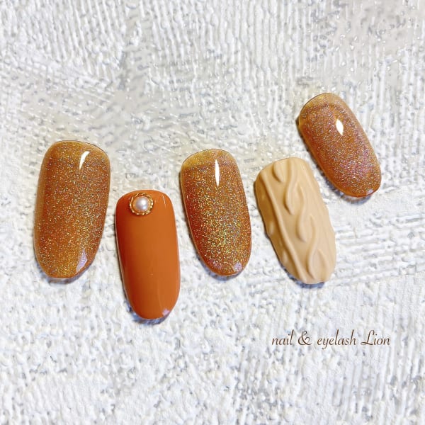 あったかニットネイル&マグネットジェル