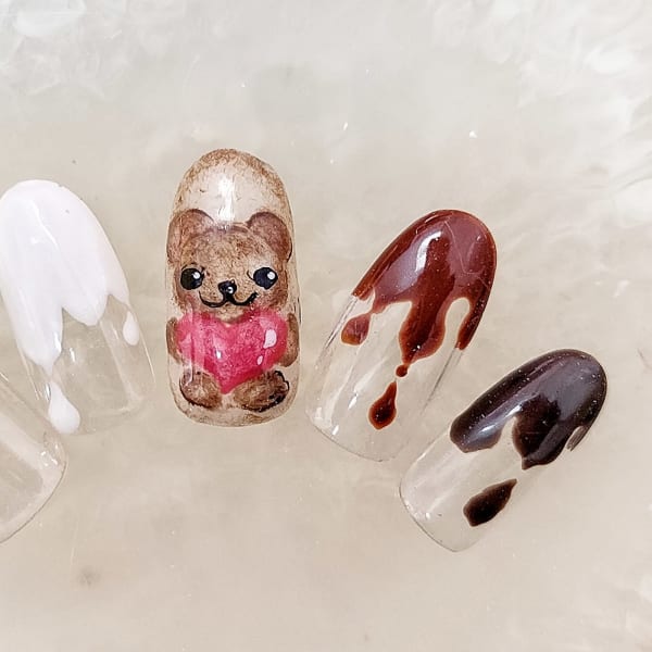 チョコレートネイル