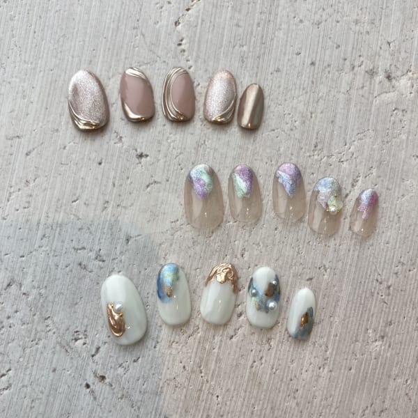 ハンドジェル定額 ¥11,000デザイン