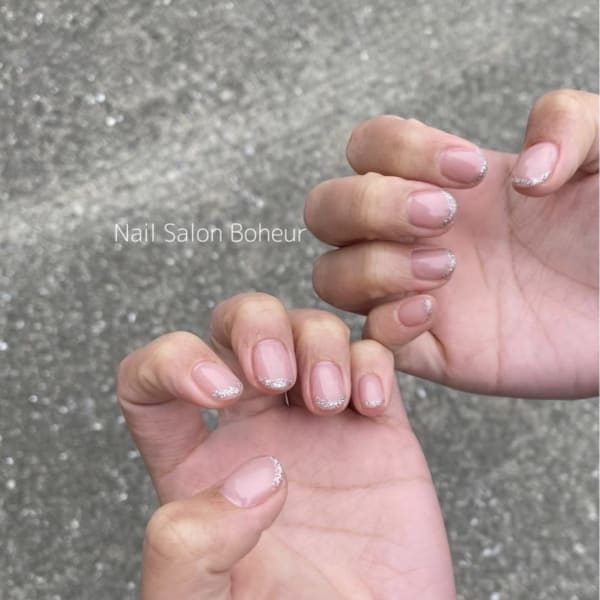 スキニーフレンチ|Nail Salon Bonheur