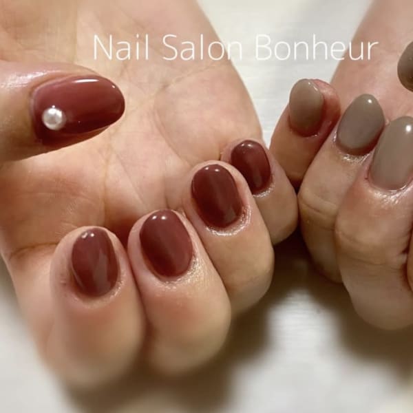 アシンメトリーネイル|Nail Salon Bonheur
