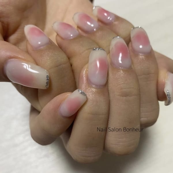 チークネイル|Nail Salon Bonheur