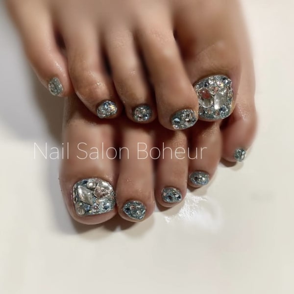 埋め尽くしネイル