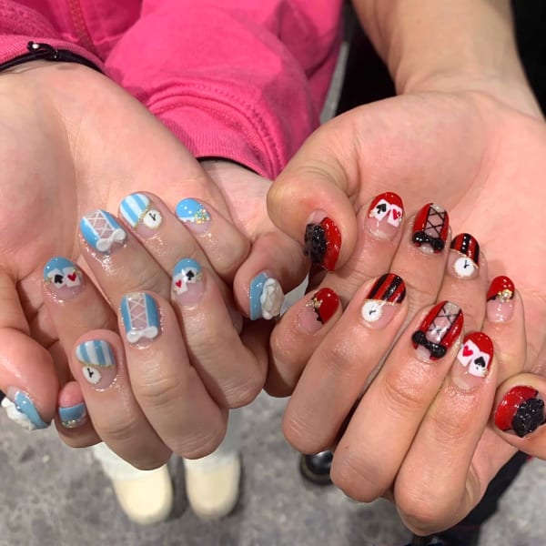 3Dアート リンクネイル 