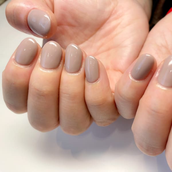 〈ジェル〉清楚系ワンカラー