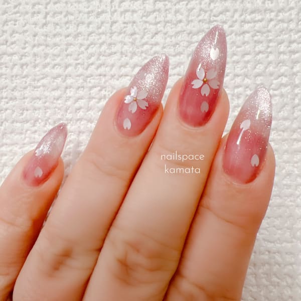 桜ネイル|ネイルスペース 蒲田