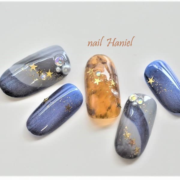 1月新作　冬のネイルデザイン|nail Haniel