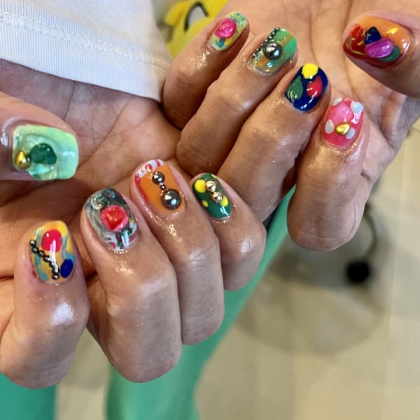 個性的ネイル|PNRnail