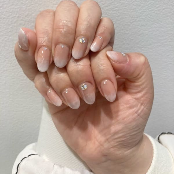 〈シェラック〉白グラデ🕊️